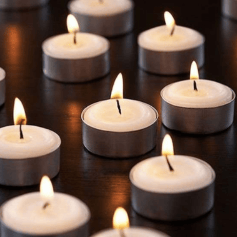 Long Burning Hours T-light Smokeless Candles
