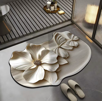 3D Luxury Floral Non-Slip Floor Rug (Random Designs)