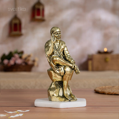 Brass Shirdi Sai Baba Statue