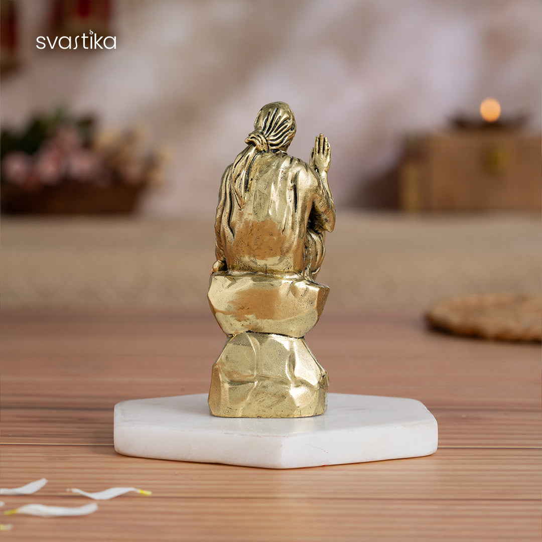 Brass Shirdi Sai Baba Statue