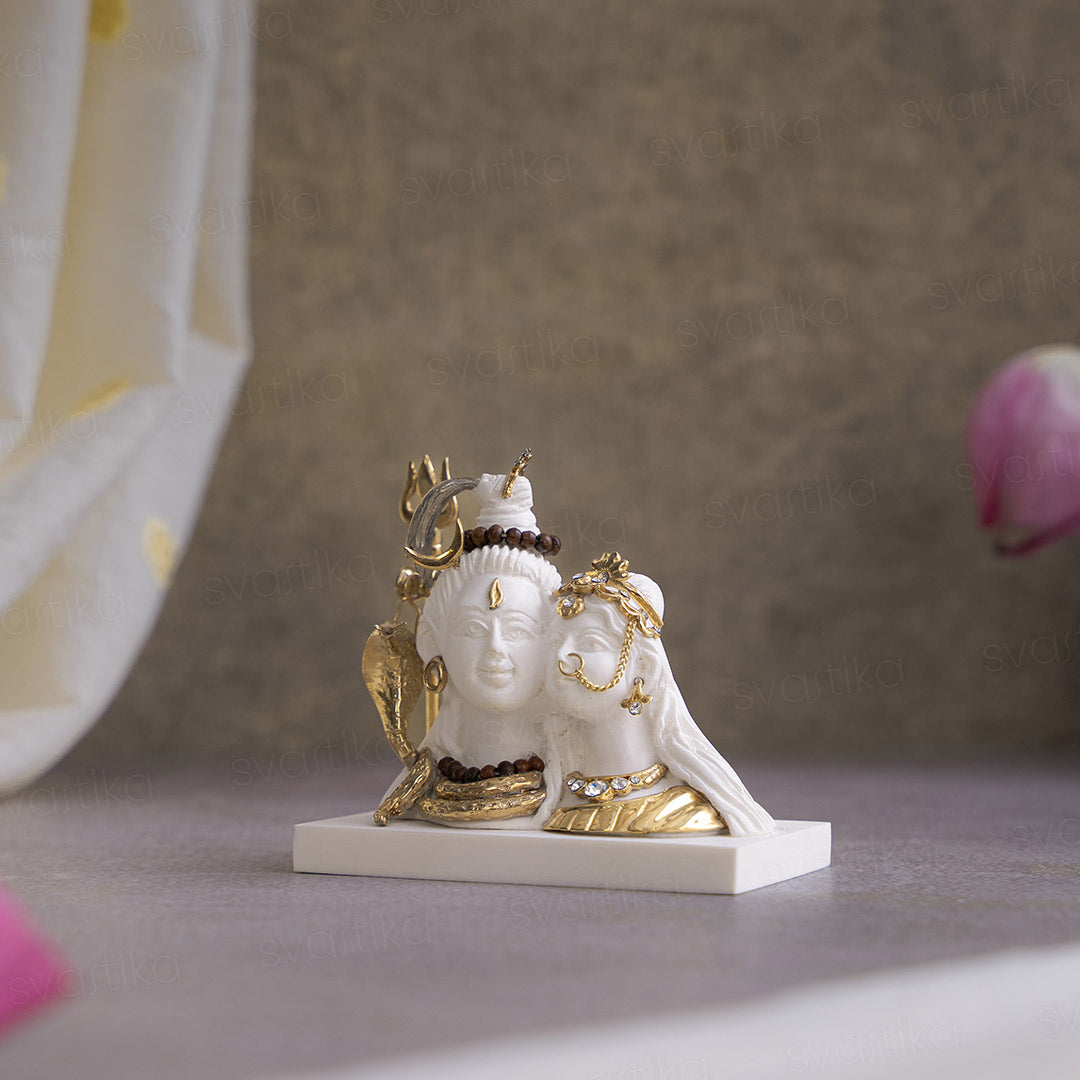 Shiv Parvati Murti in Eternal Togetherness