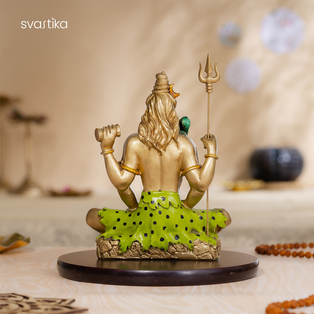 Lord Shiva Dhyana Mudra Antique Murti