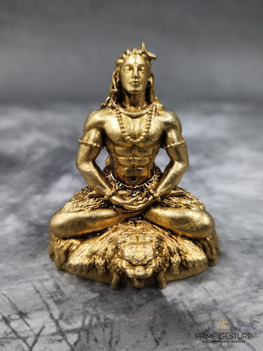Brass Shiv Ji Idol – A Symbol of Calm & Inner Balance