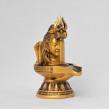 Shivling with Trishul & Damru God Idol