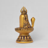 Shivling with Trishul & Damru God Idol