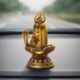 Shivling with Trishul & Damru God Idol