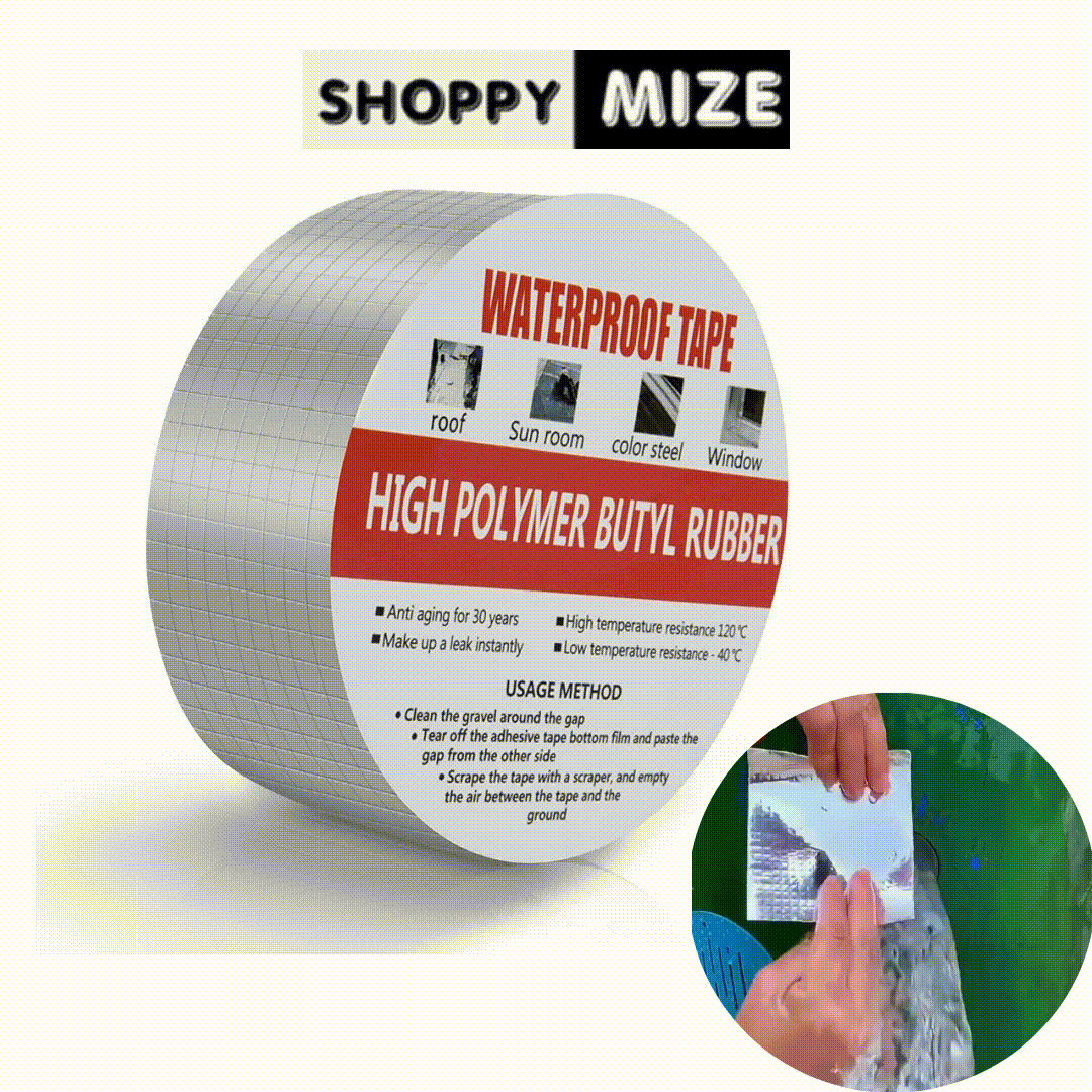 Waterproof Aluminum Butyl Tape for Leakage Repair