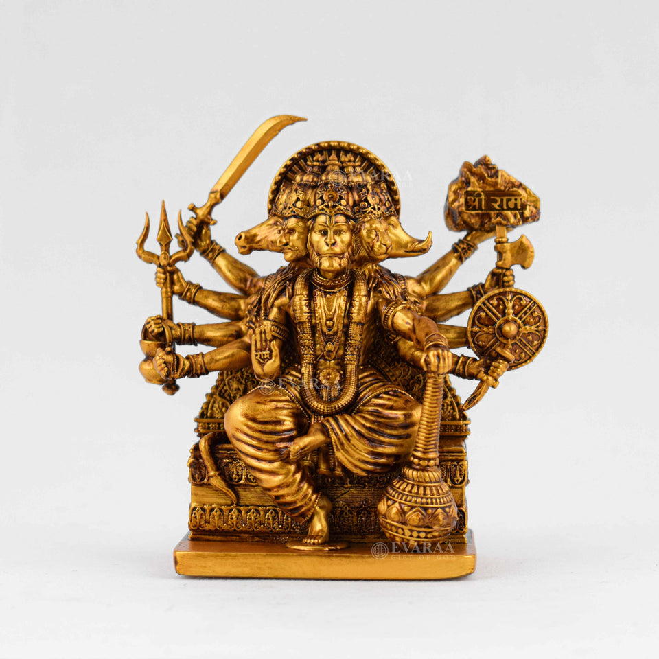 Sitting Panchmukhi Hanuman