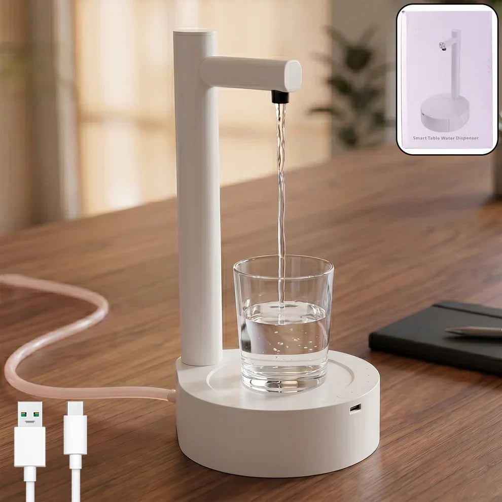 Automatic Water Dispenser – USB Rechargeable & Portable