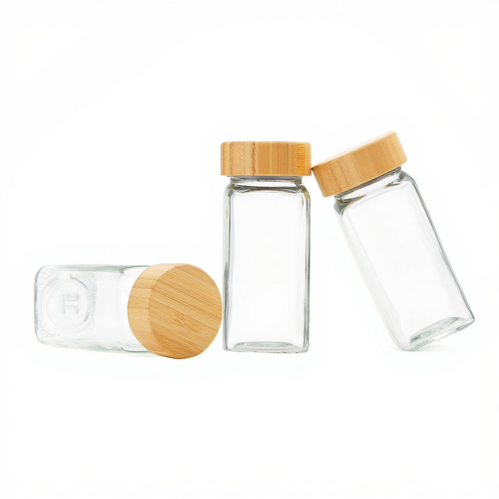 Glass Spice Jars