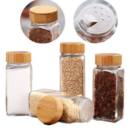 Glass Spice Jars