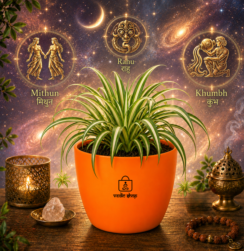 Spider Plant — Rahu's Cosmic Guardian