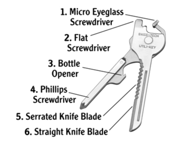 ✨6 In 1 Multifunction Key Tool
