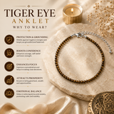 Tiger Eye Anklet
