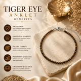 Tiger Eye Anklet