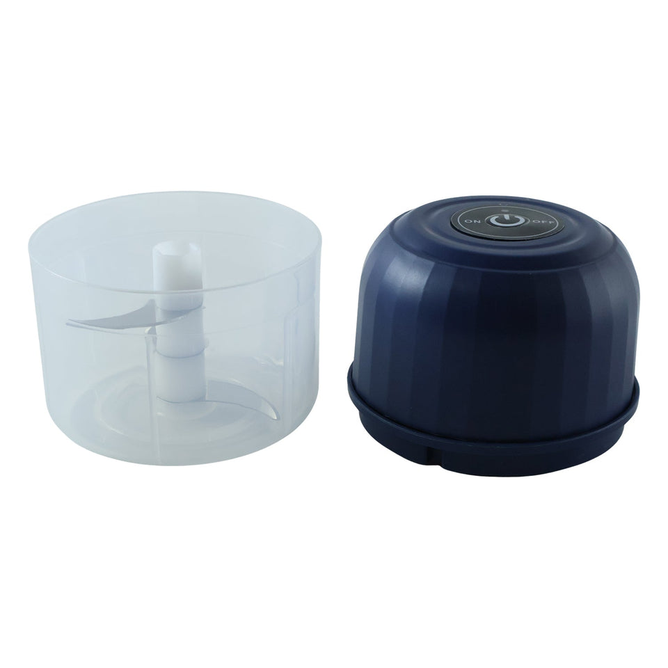 Usb Rechargeable Mini Food Chopper With Glass Bowl For Quick Kitchen Prep (1 Pc)