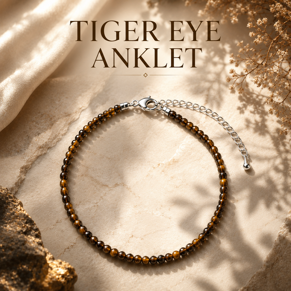 Tiger Eye Anklet