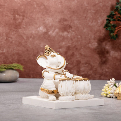 Tabla Ganesh Idol in Divine Rhythm