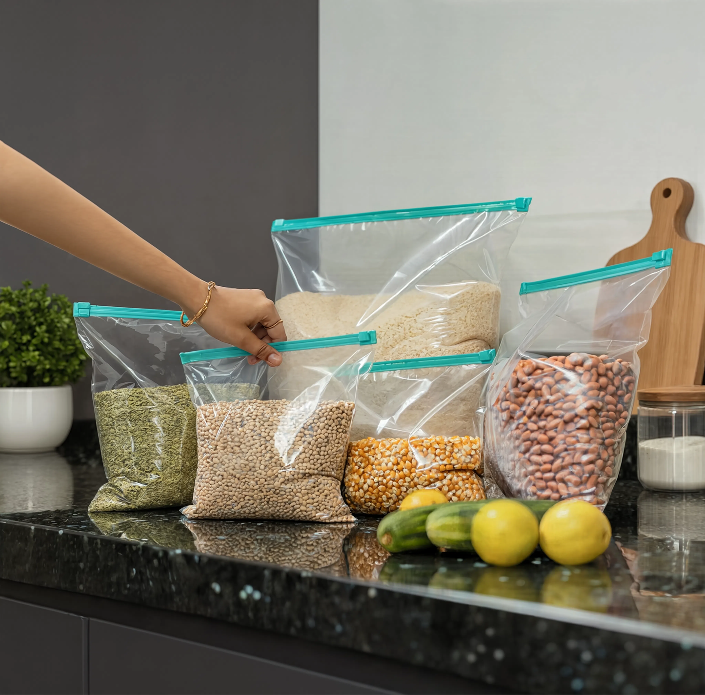 Multipurpose Zip lock Pouches