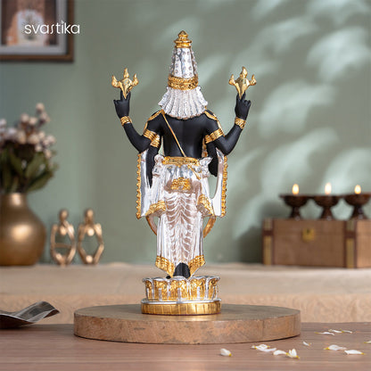 Tirupati Balaji (Venkateswara) Idol - Gold & Silver Plated