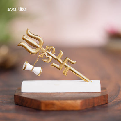 Mahadev Trishul Damru Idol