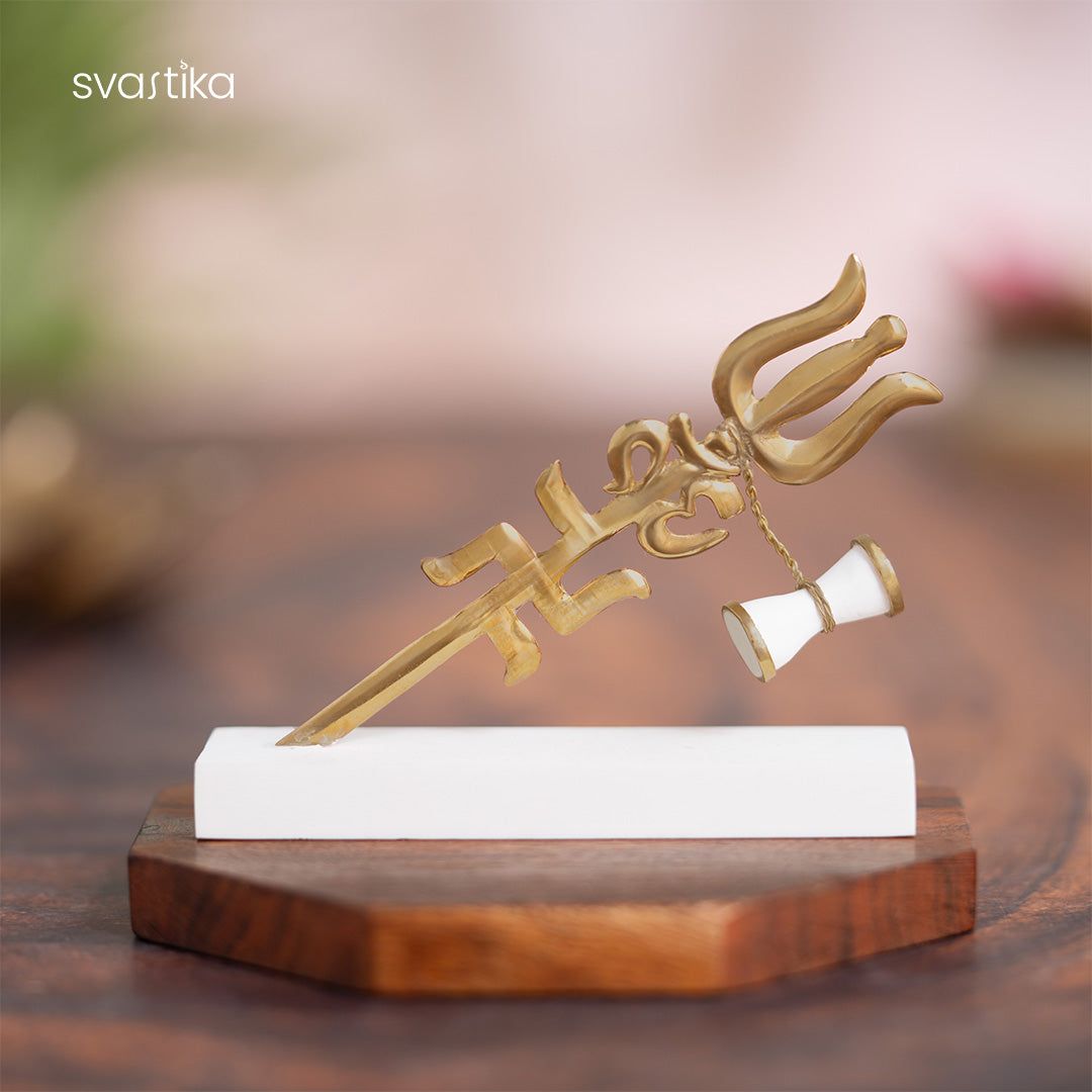 Mahadev Trishul Damru Idol