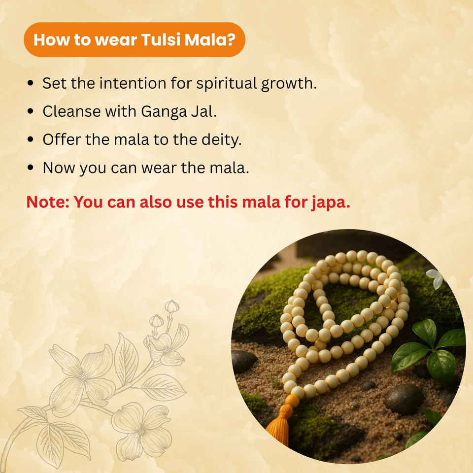 Tulsi Mala – Sacred Shield of Purity & Devotion
