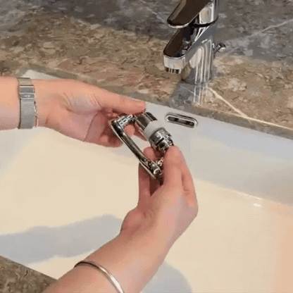 Rotating Faucet | Splash-Free Tech | Multi-Angle Flow | Rust-Proof Finish