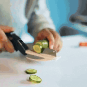Clever Cutter - 2-in-1 Smart Scissors | Zero-Counter-Mess | Instant-Food Slicer