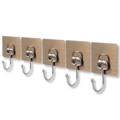 Self-Adhesive Waterproof Hooks for Kitchen Bathroom