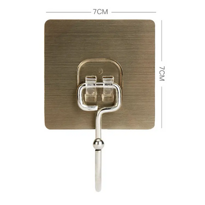 Self-Adhesive Waterproof Hooks for Kitchen Bathroom