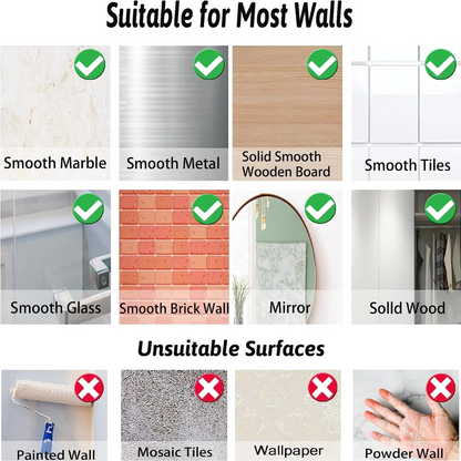 Self-Adhesive Waterproof Hooks for Kitchen Bathroom