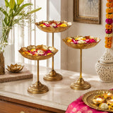Stunning Gold Urli with Stand