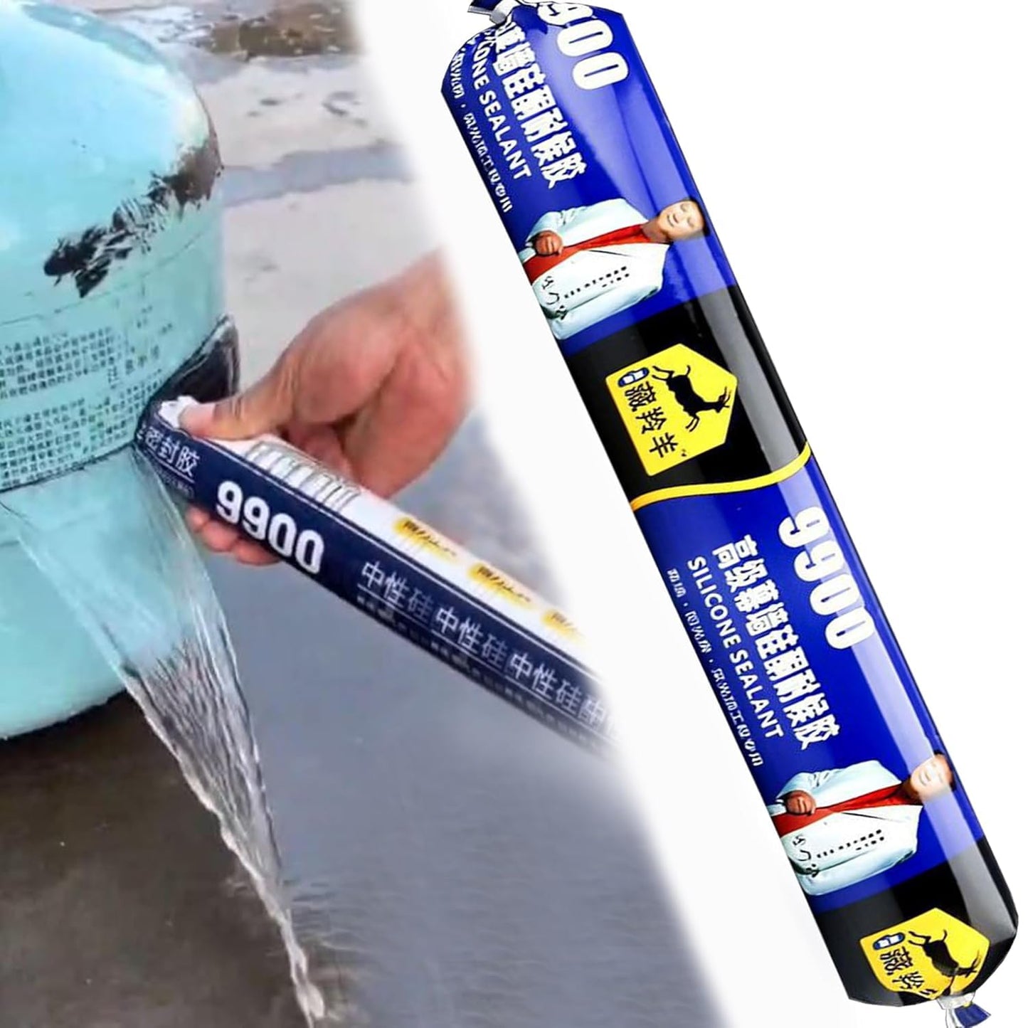Waterproof Silicone Sealant for Roof & Leak Repair