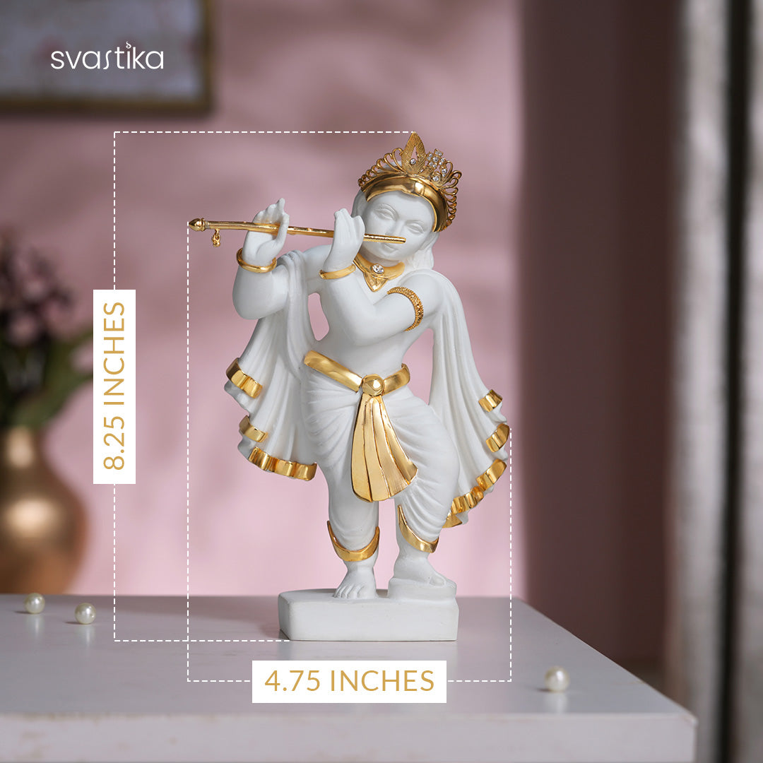 Krishna Flute Murti in Divine Melody