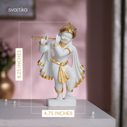 Krishna Flute Murti in Divine Melody
