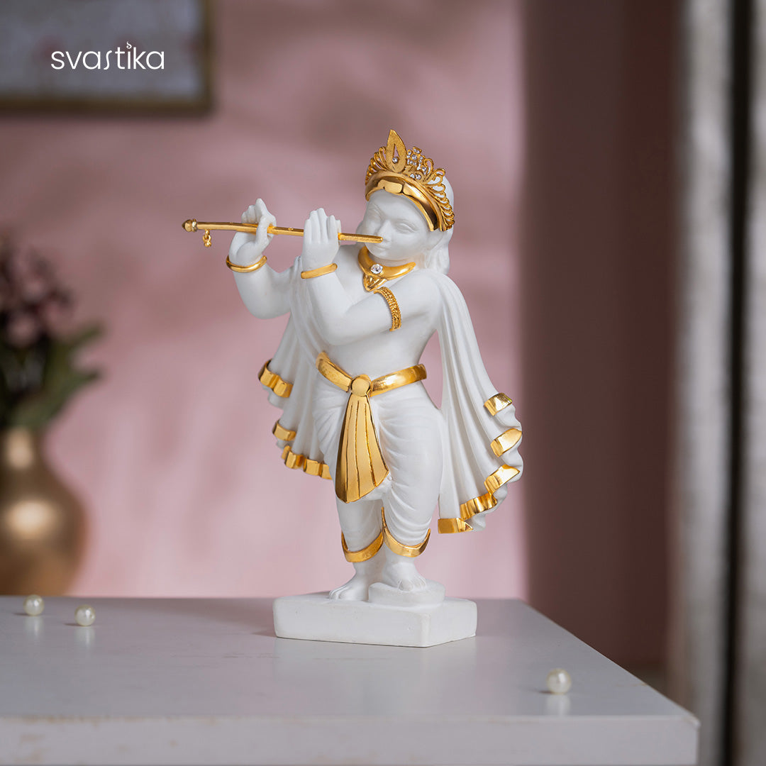 Krishna Flute Murti in Divine Melody
