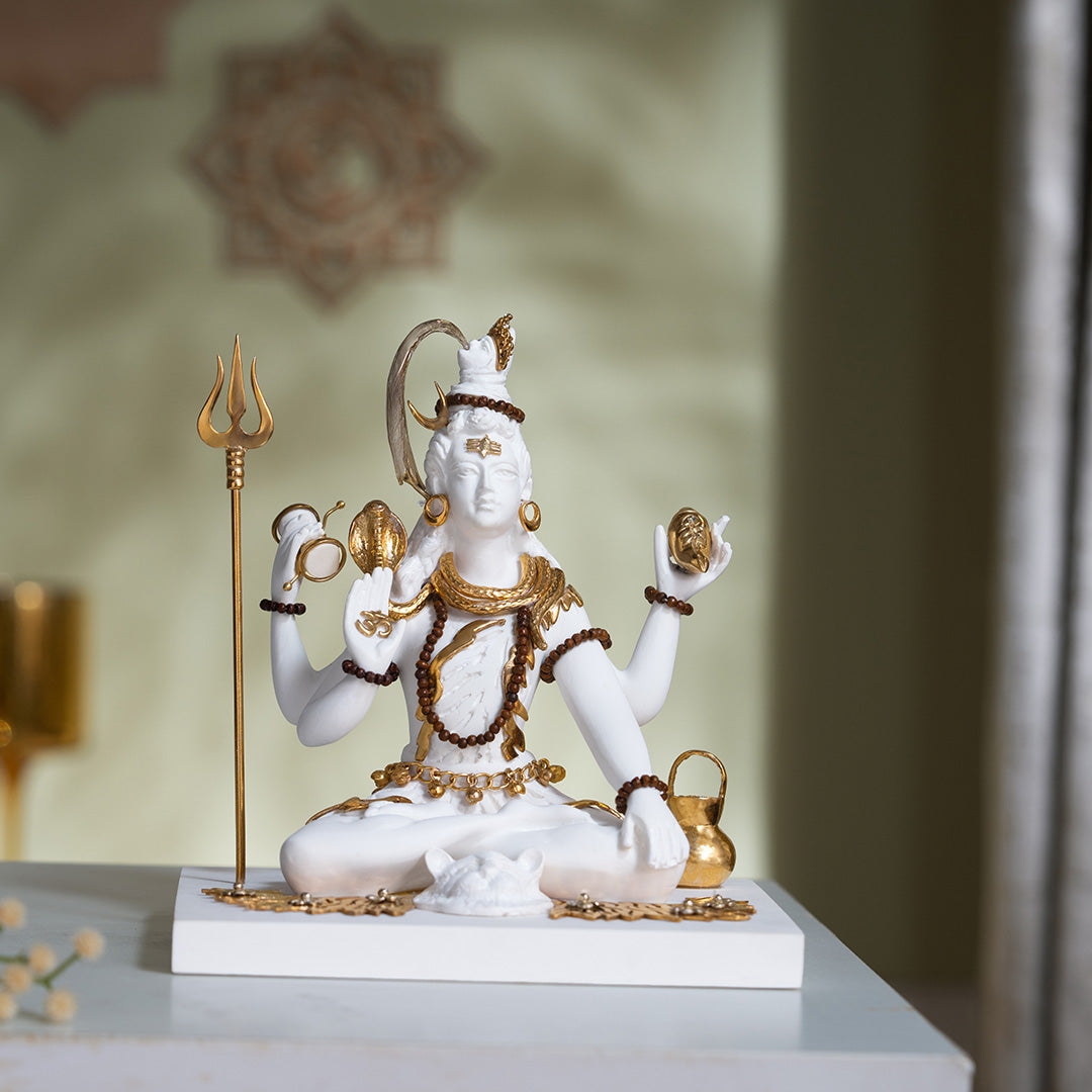 Mahadev Idol in Deep Meditation