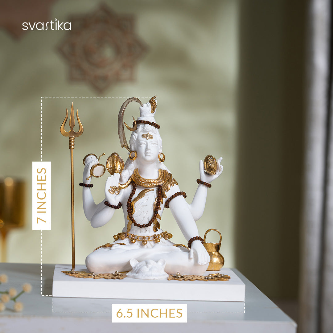 Mahadev Idol in Deep Meditation