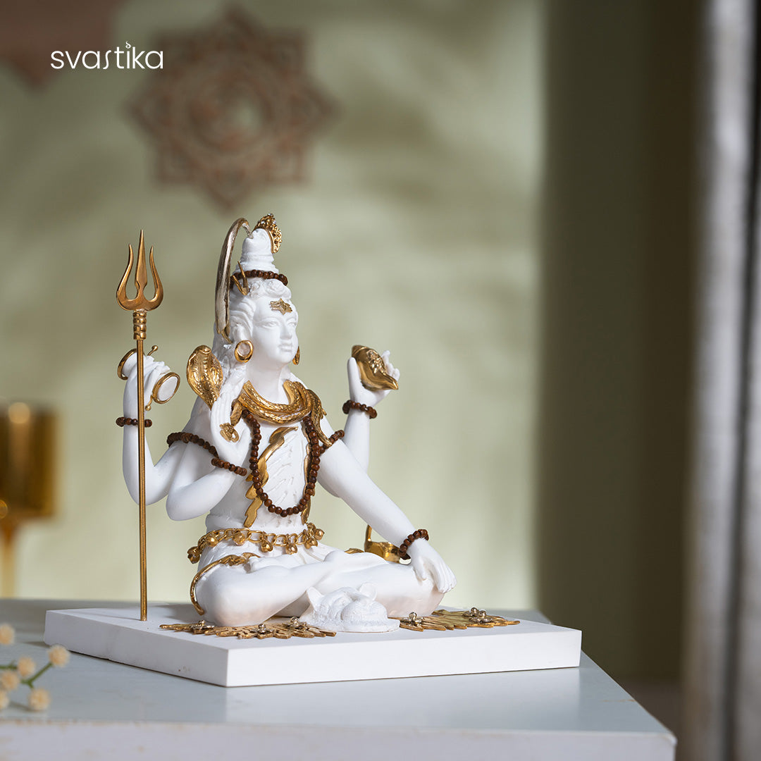 Mahadev Idol in Deep Meditation