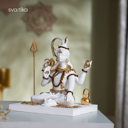 Mahadev Idol in Deep Meditation