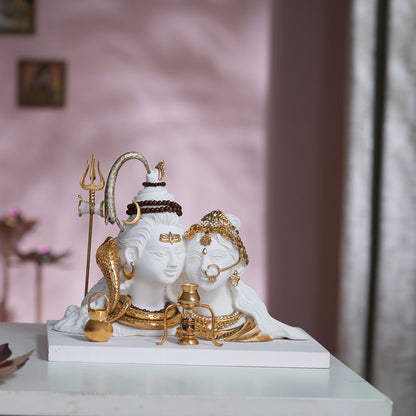 Shiv Parvati Murti in Eternal Togetherness