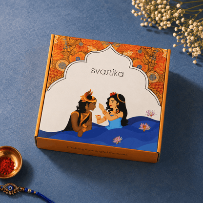 Yatra - Rakhi Gift Hamper for Brother | Set of 7 Meaningful Gifts