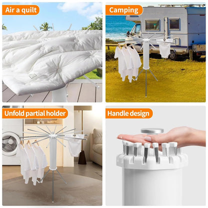 Foldable Clothes Drying Stand