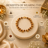 Rudraksha Bracelet for Women