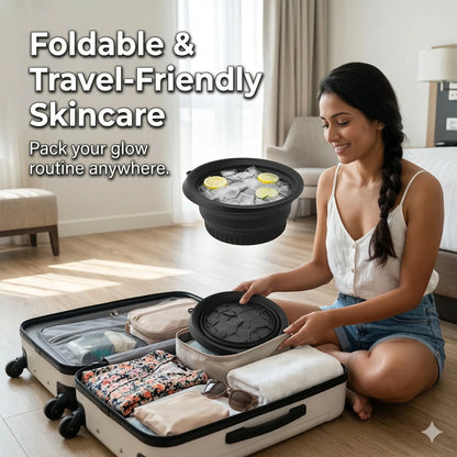 FaceFreeze™ - Ice Facial Bowl | Built-In Tray | Smooth, Firm & Glow
