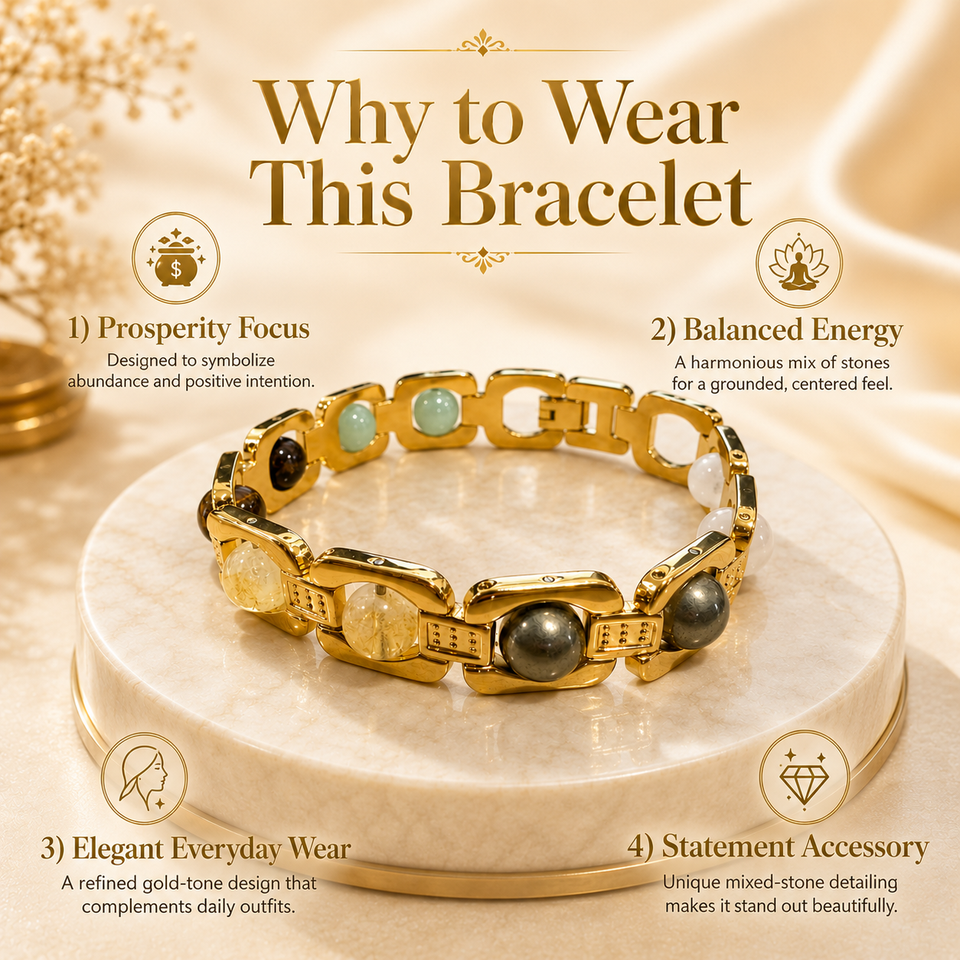 Golden Dhan Yog Bracelet