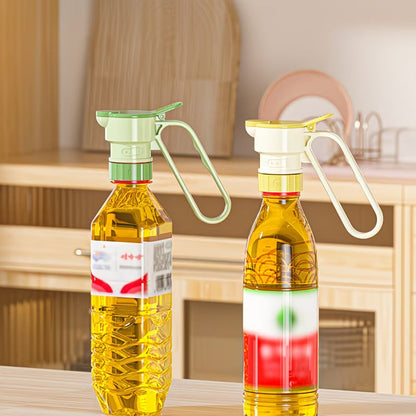 Leakproof Controlled Flow Pouring Lid with Handle
