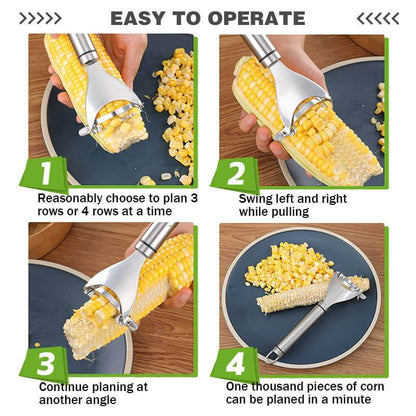 Premium Stainless Steel Corn Peeler🎁Buy 1 Free 1