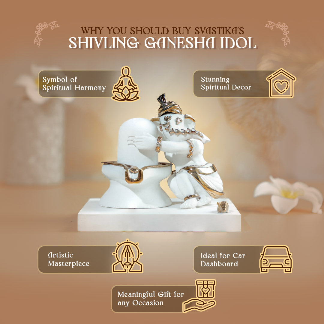 Gajanana Ganesh Idol in Shiv Bhakti